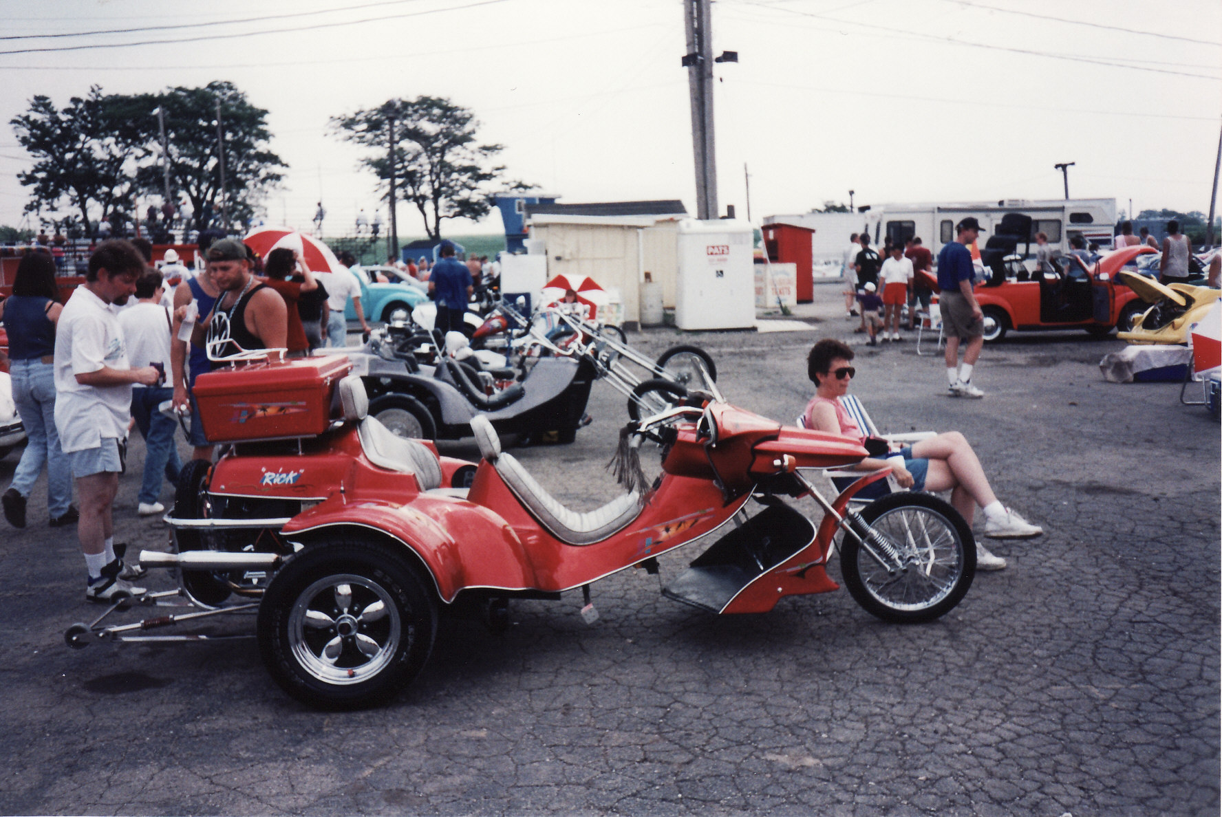 Red VW Trike Mofoco Show