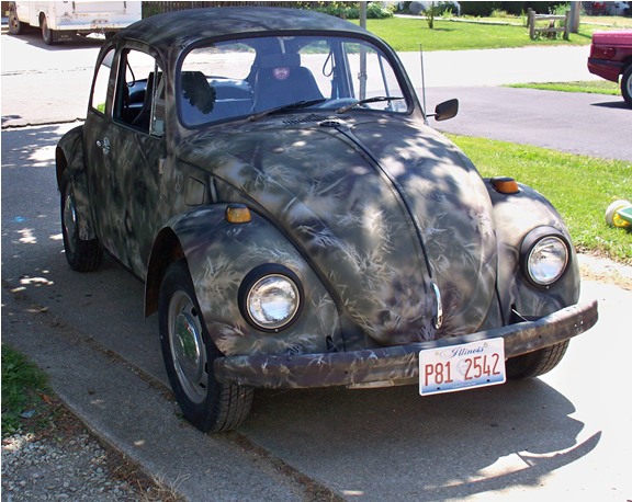 69 Camo Beetle finished